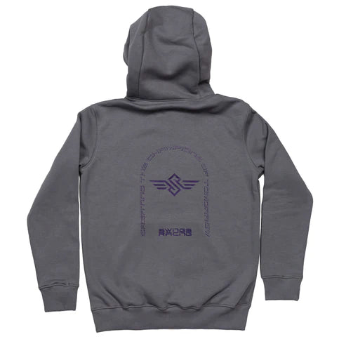Swings Racing Hoodie Grey